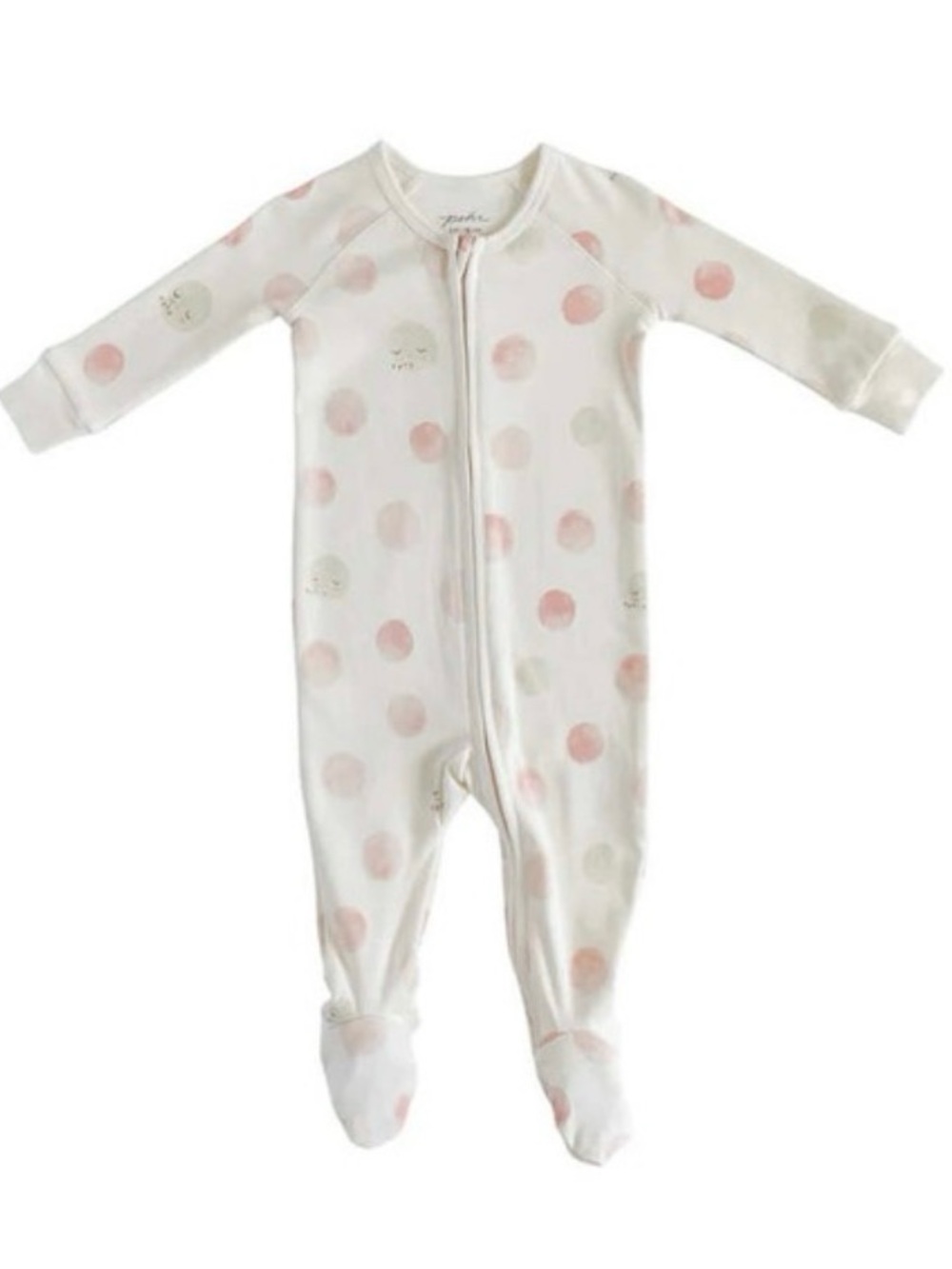Pehr Baby Sleeper Luna Dawn Pink & Cream
